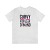 Curvy By Popular Deman Jersey Short Sleeve Tee