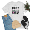 Curvy By Popular Deman Jersey Short Sleeve Tee