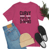 Curvy By Popular Deman Jersey Short Sleeve Tee