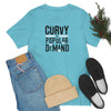 Curvy By Popular Deman Jersey Short Sleeve Tee