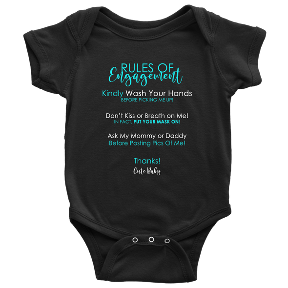 Rules of Engagement Baby Onsie