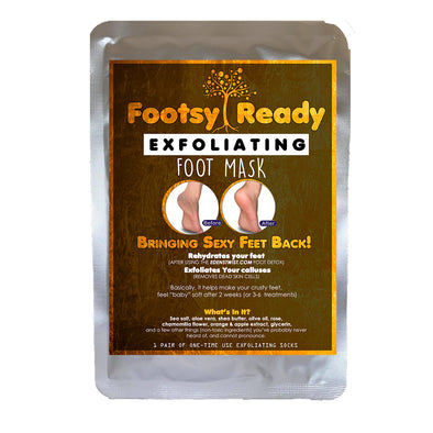 Footsy Ready Exfoliating Foot Mask (3 Pack)