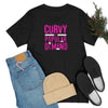 Curvy By Popular Deman Jersey Short Sleeve Tee